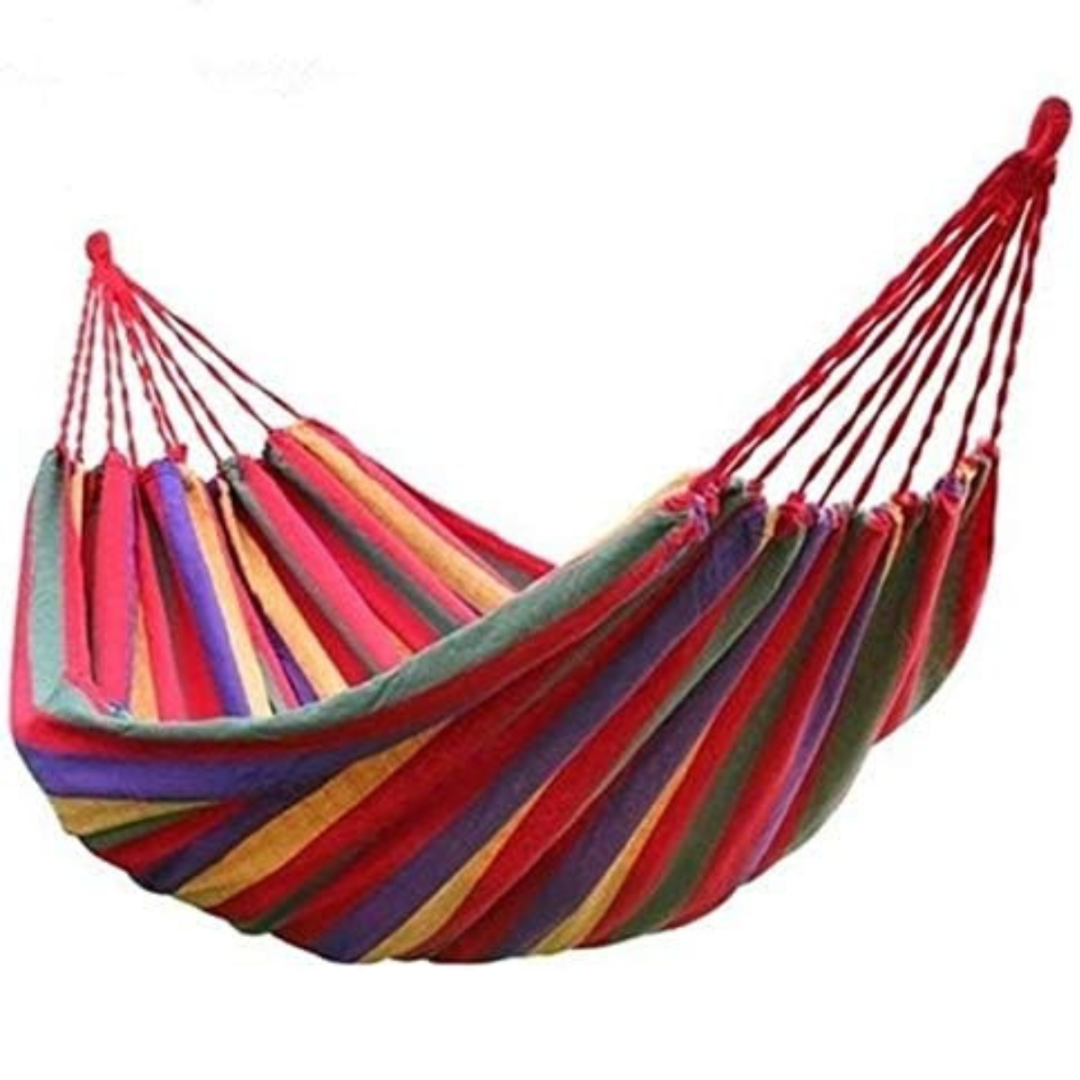 Hamaca Arcoíris de Algodón 1 Plaza