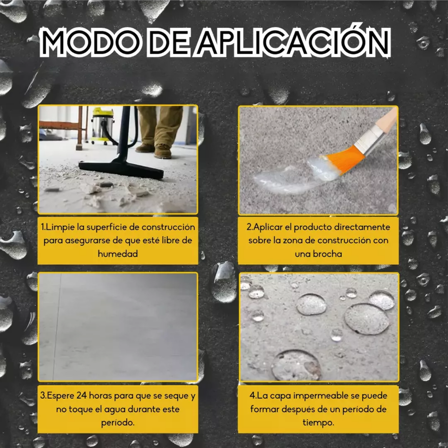 Pack 2 Sellador Adhesivos Impermeabiliiz